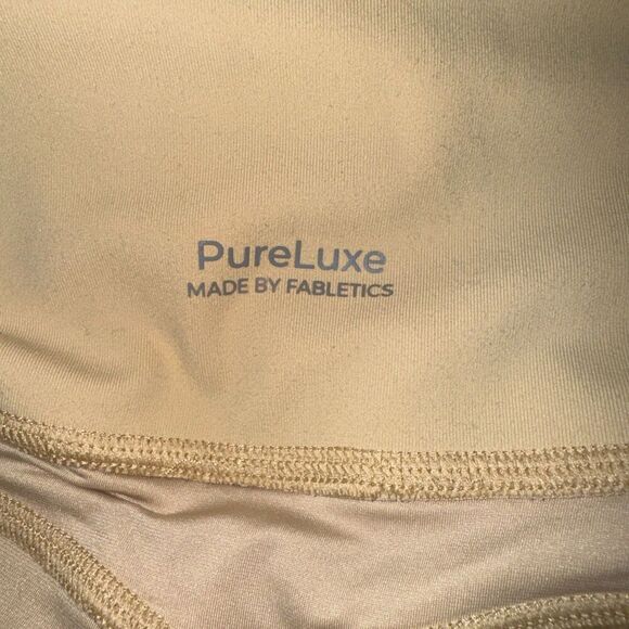 Pureluxe made by Fabletics Yellow High-Waisted Small Leggings Sports - Picture 4 of 4